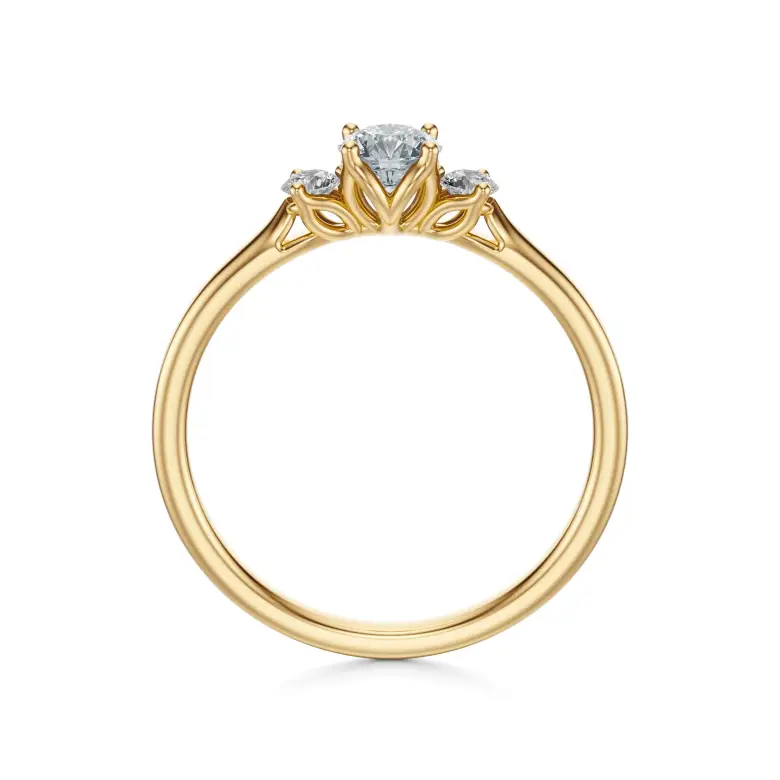 Pierścionek zaręczynowy z diamentami AJPZ_091